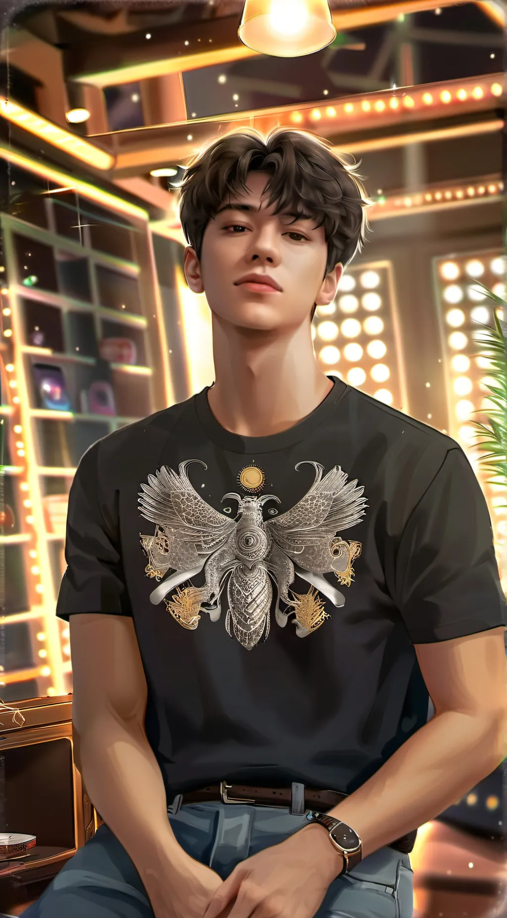 ai character: Tj background