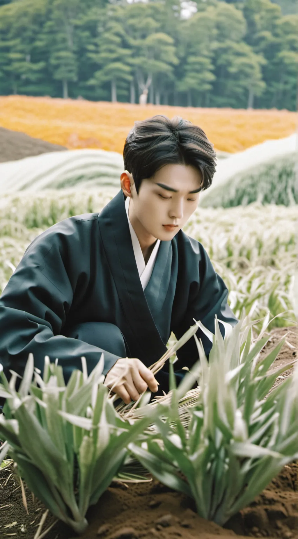 ai character: BTS background