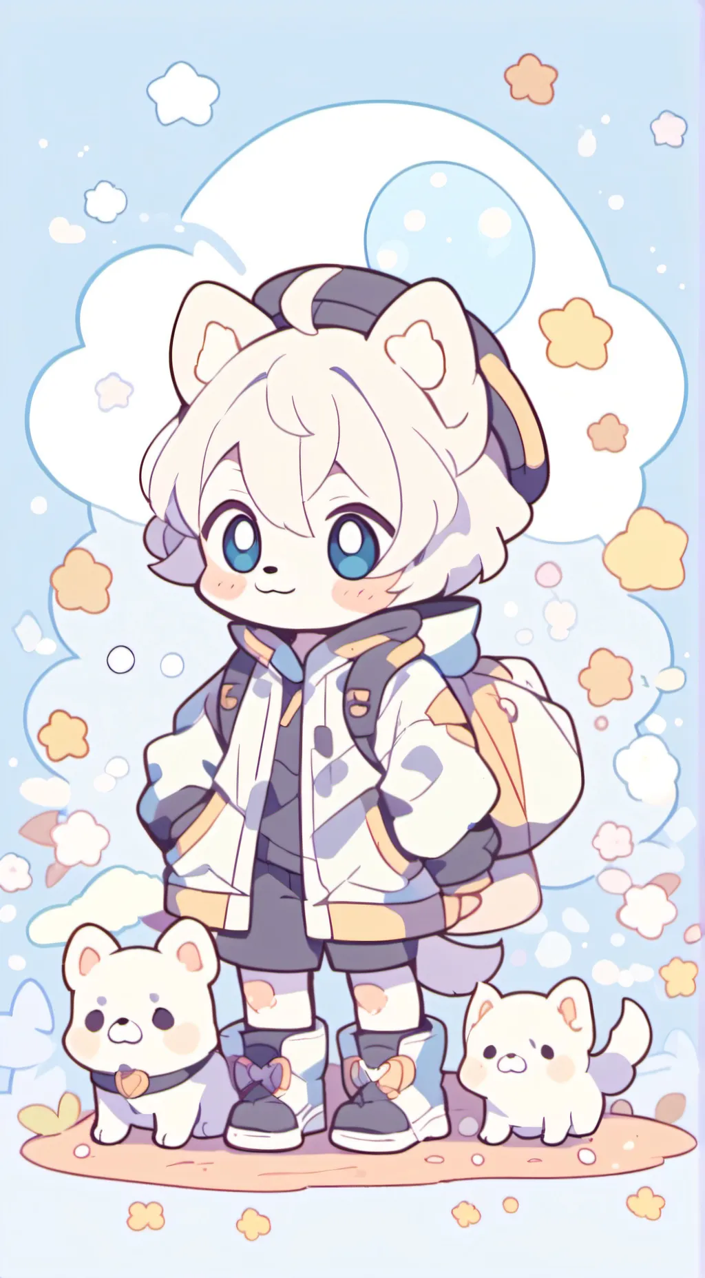 ai character: Hazbin🤭 background