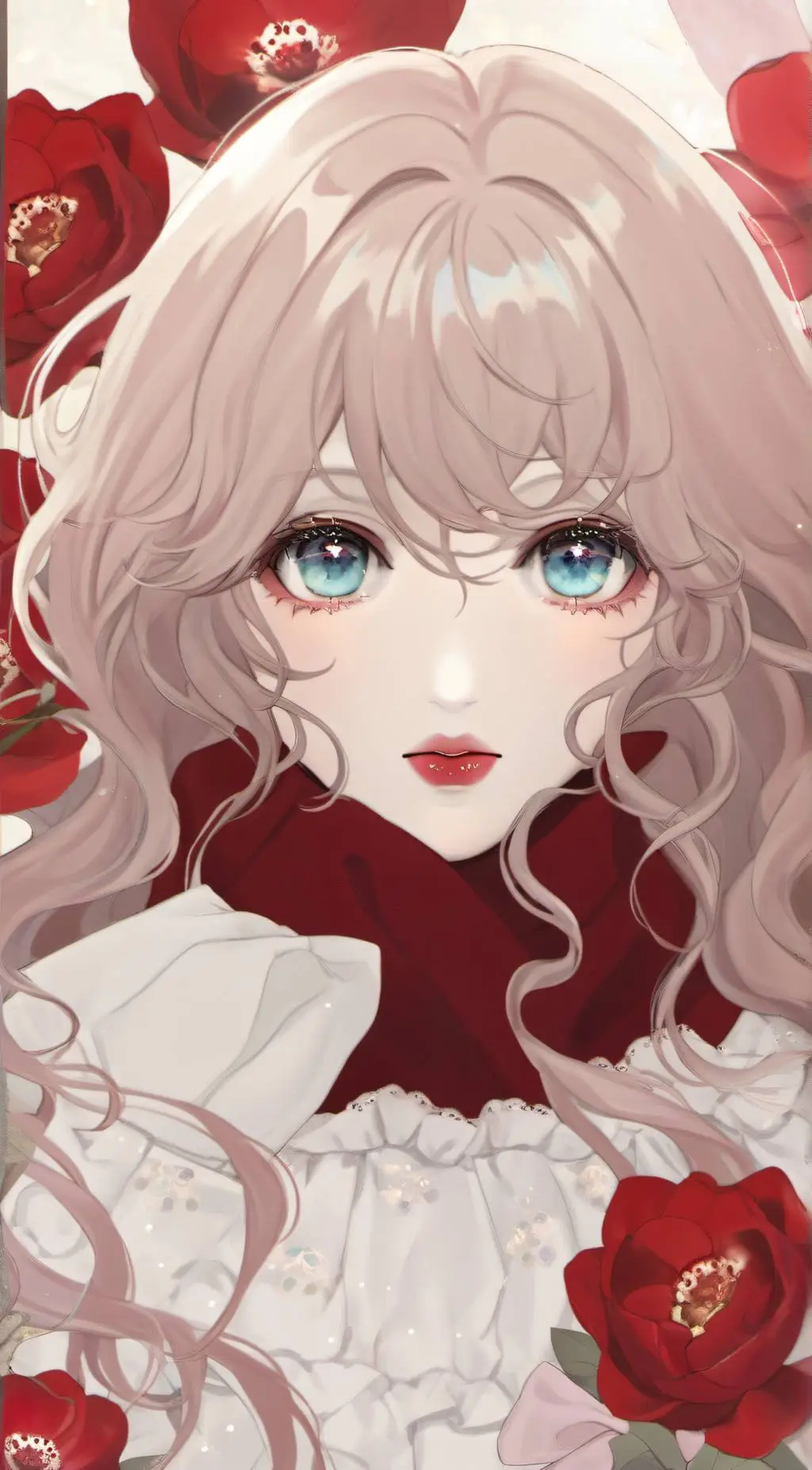 ai character: Camila 💜💖 background