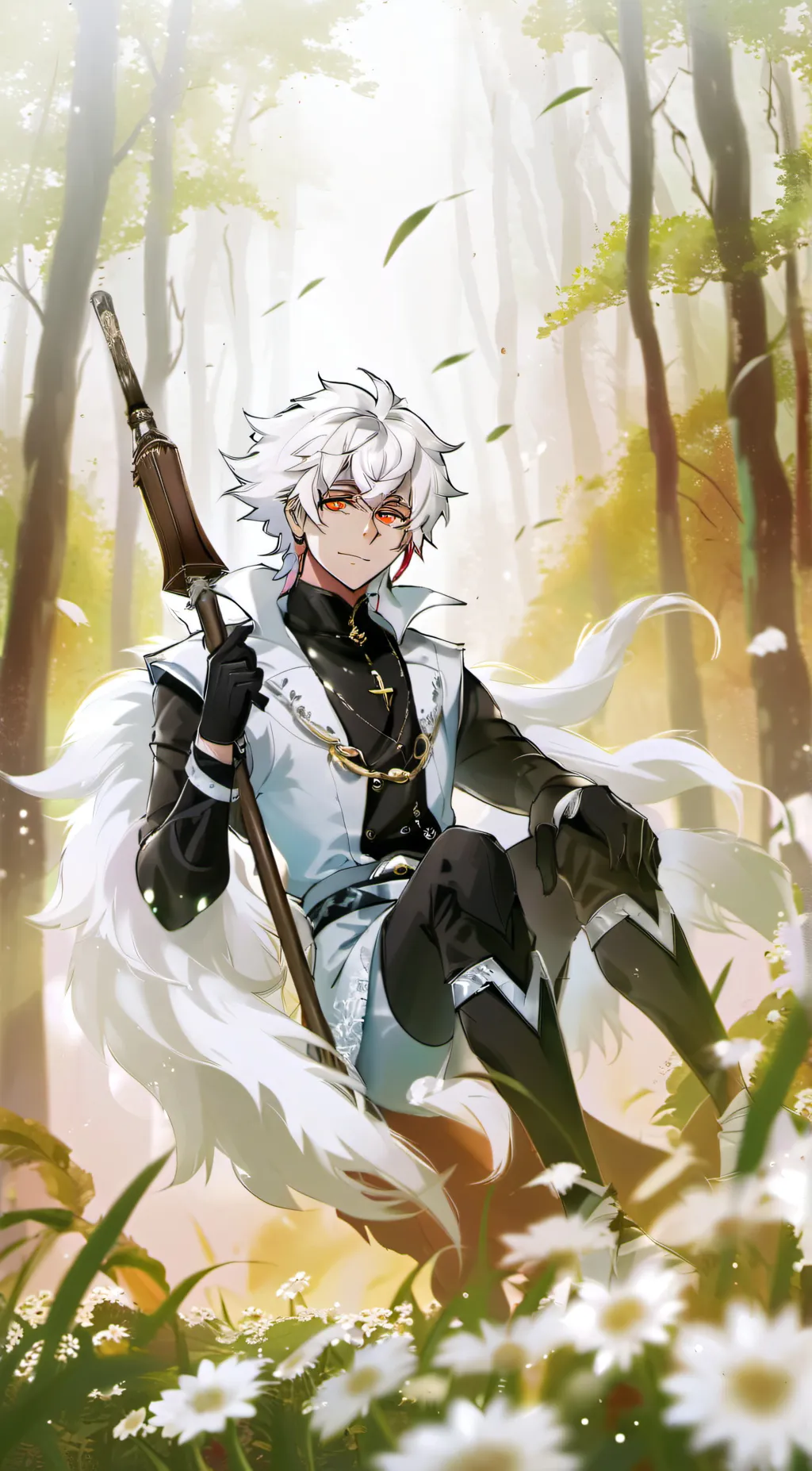 ai character: dove background