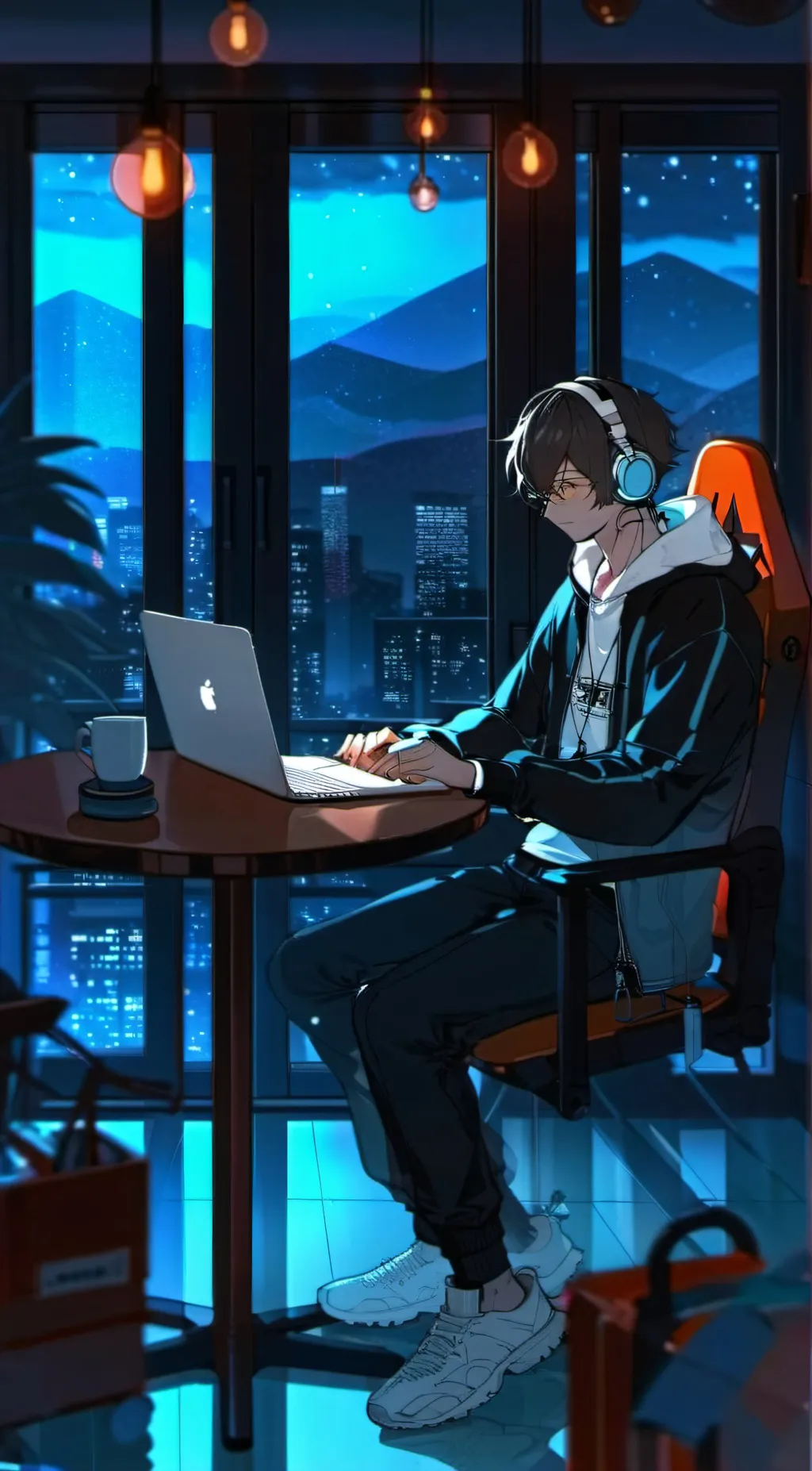 ai character: Luke background