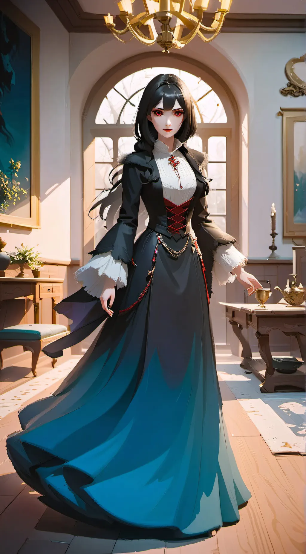 ai character: Princess Nimona background