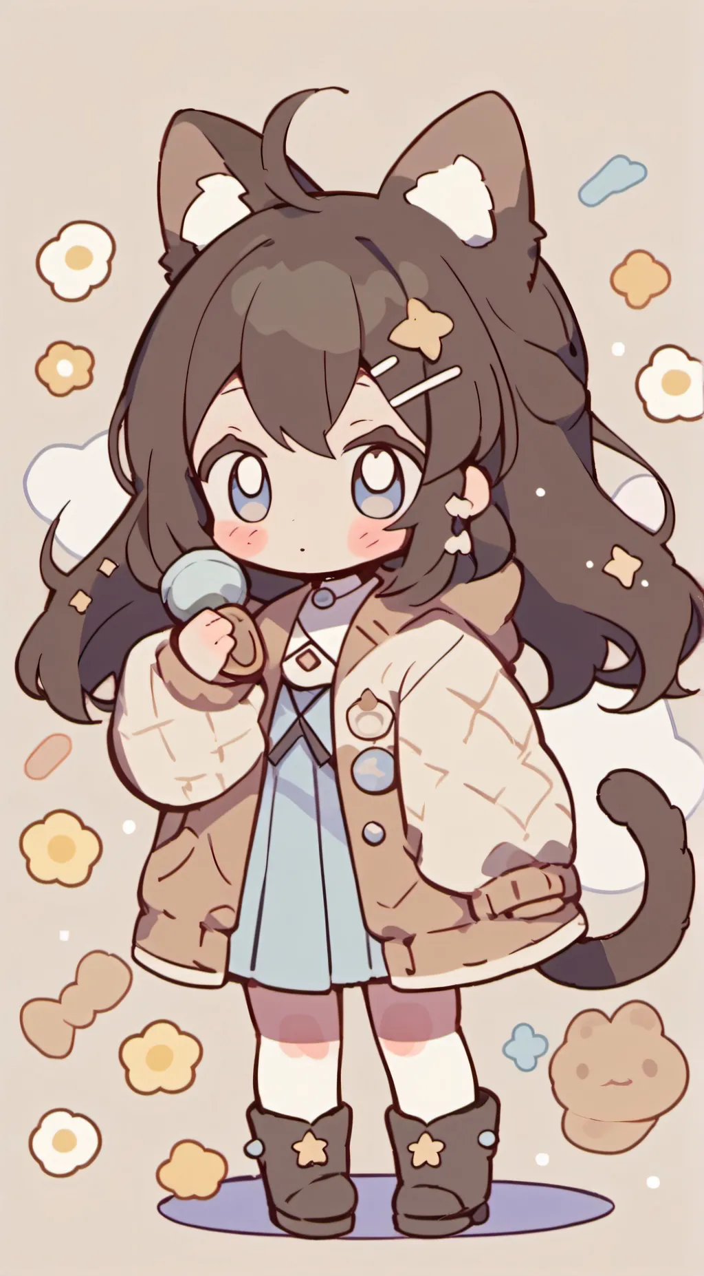 ai character: Lilya background