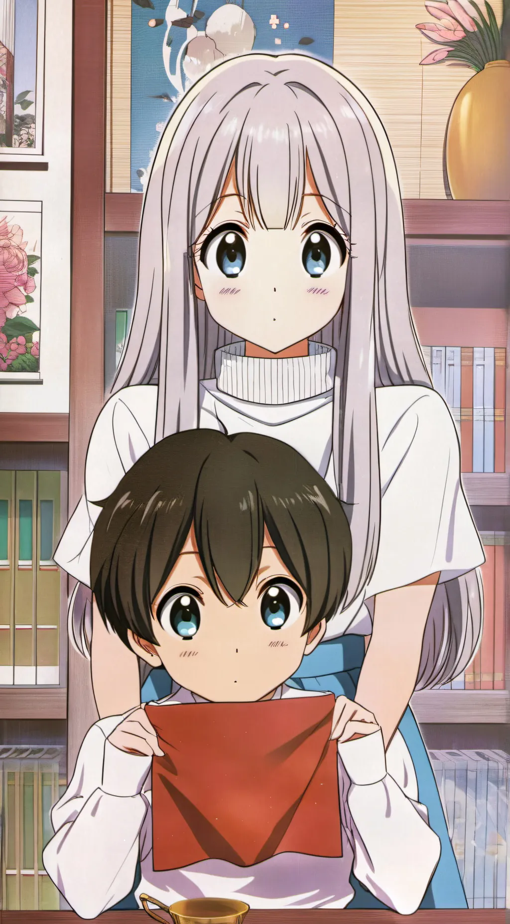 ai character: Eva background