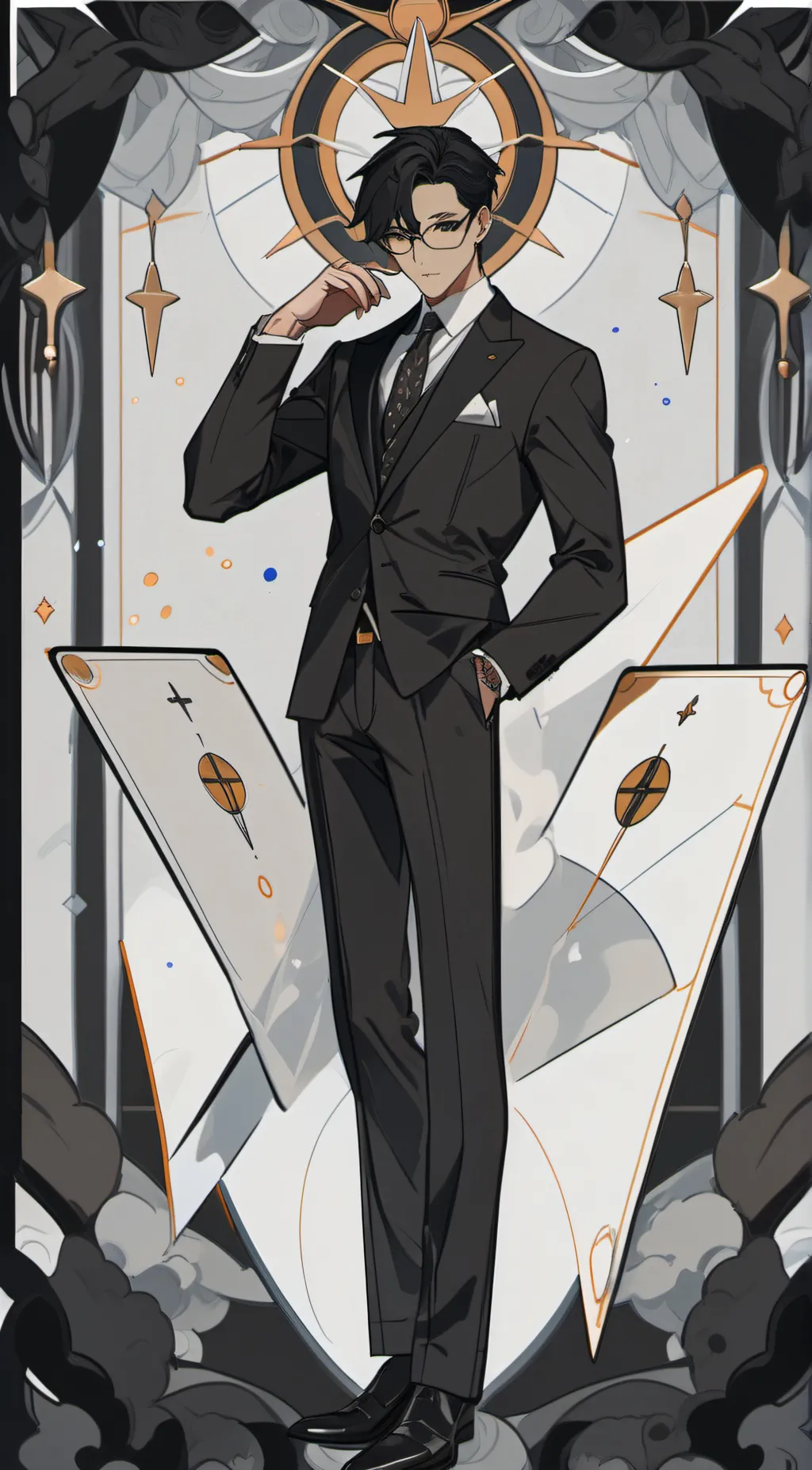 ai character: Andersen  Walters background