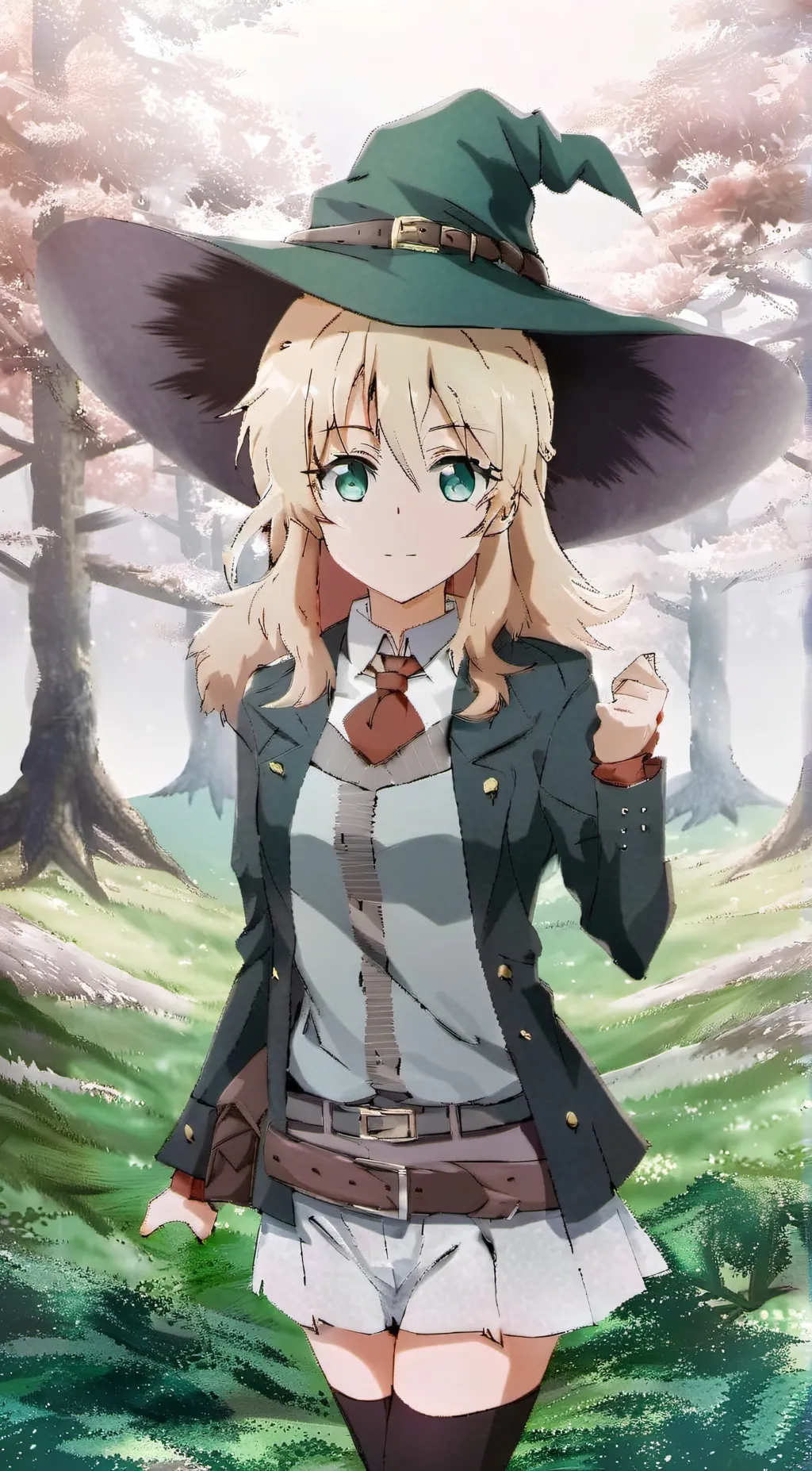 ai character: Azusa background