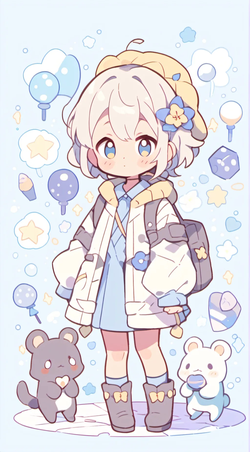 ai character: 💙rant to me💙 background