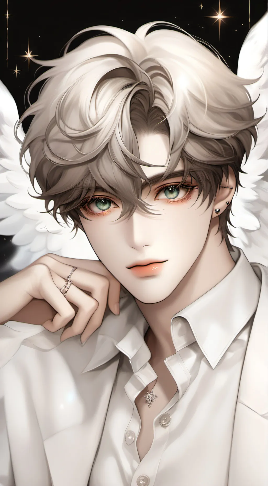 ai character: Lucifer background