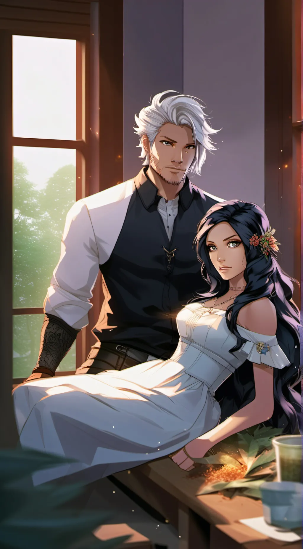 ai character: * garroth * background