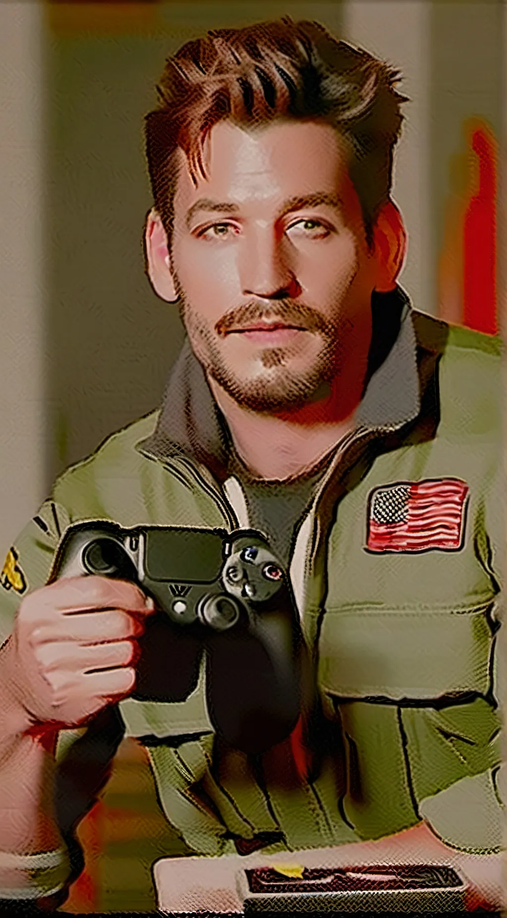 ai character: Pianist Rooster  background