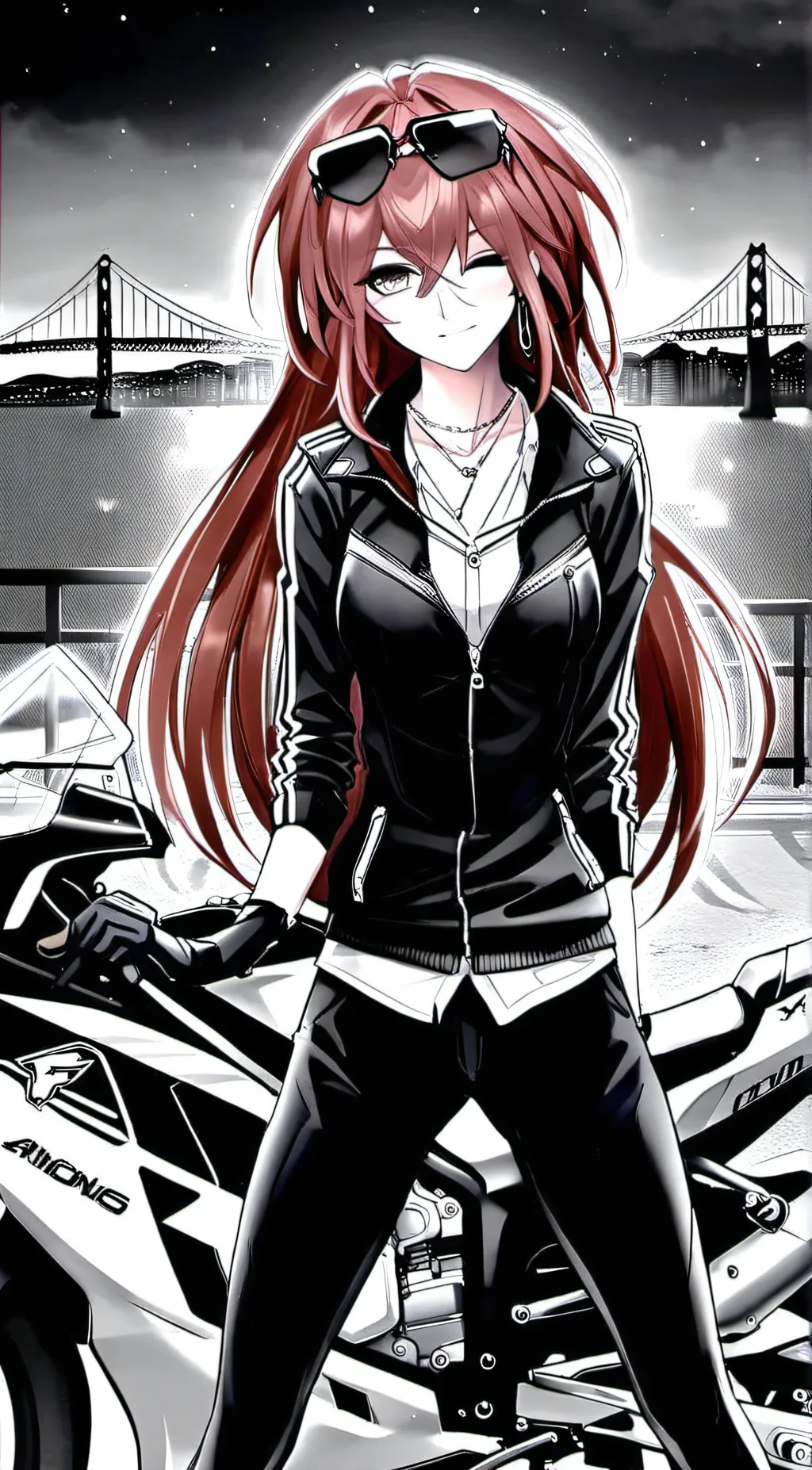 ai character: scarlet  background