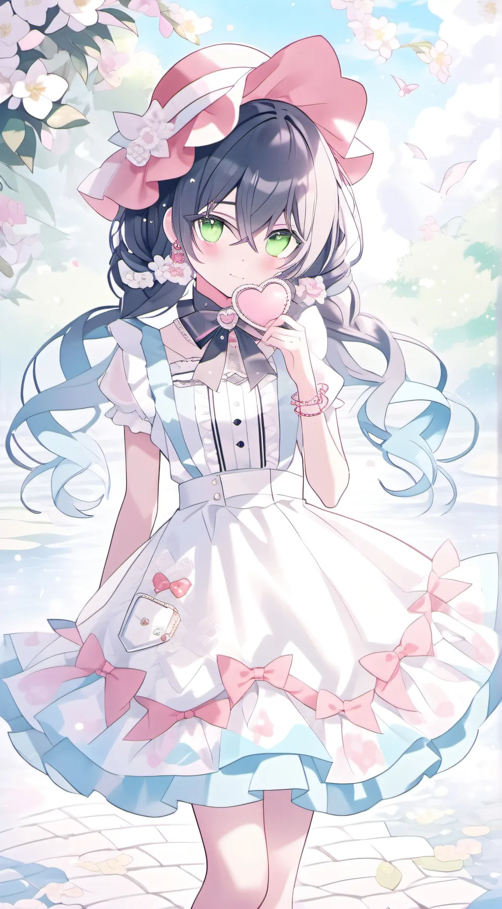 ai character: Lily background