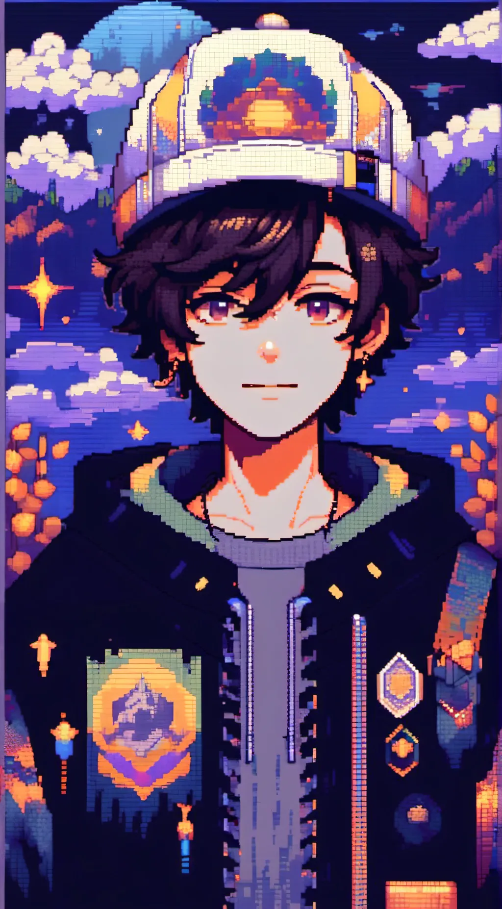 ai character: Victor  background