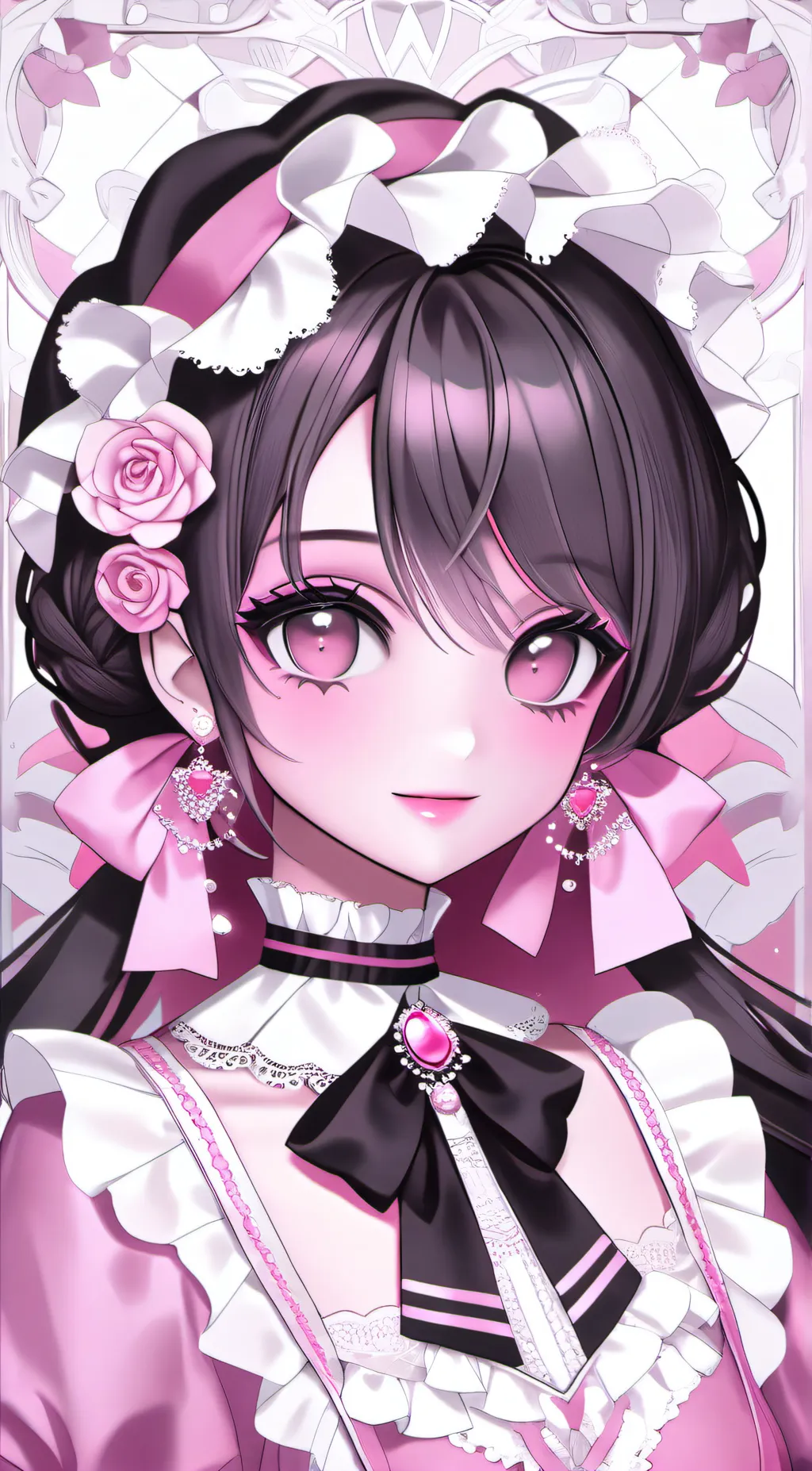 ai character: Zoélie  background