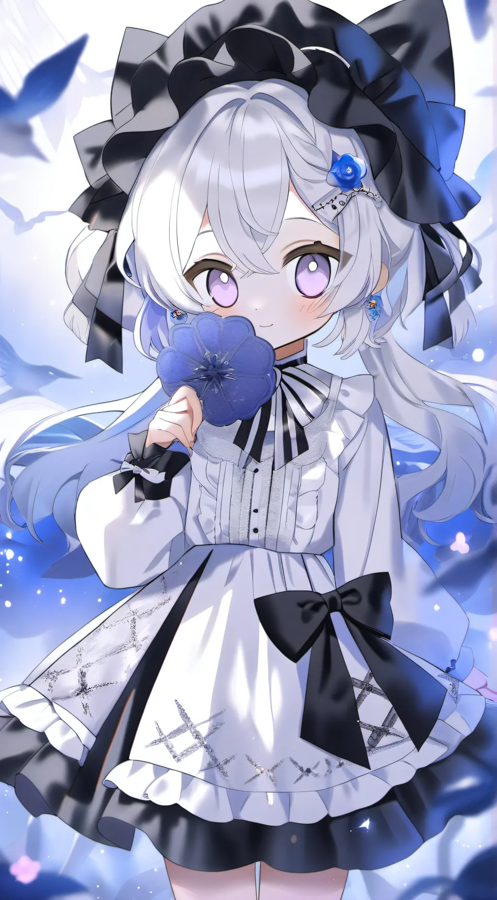 ai character: ♧Crystal◇ background