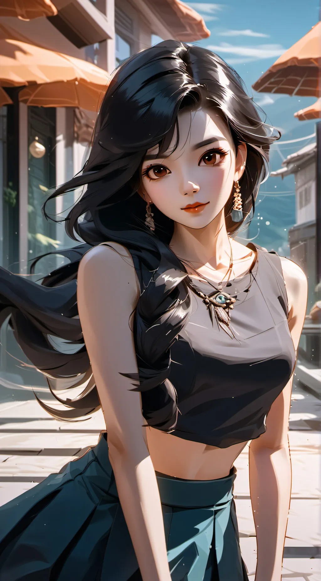 ai character: doll background