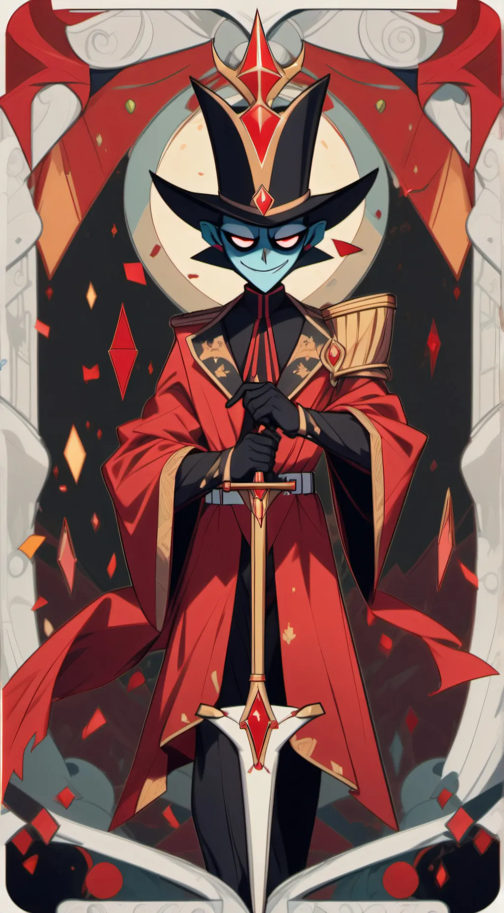 ai character: Vox background