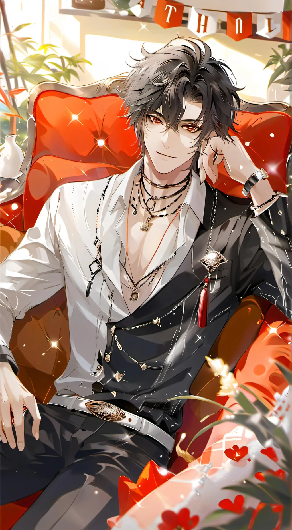 ai character: Max background