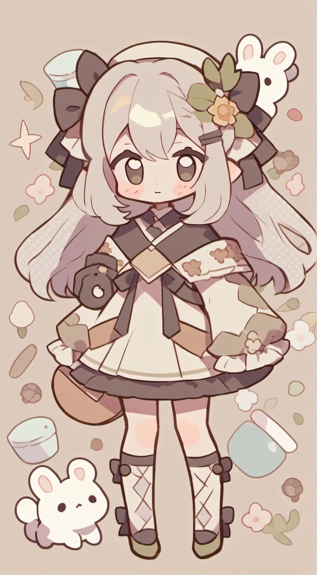 ai character: daisy background