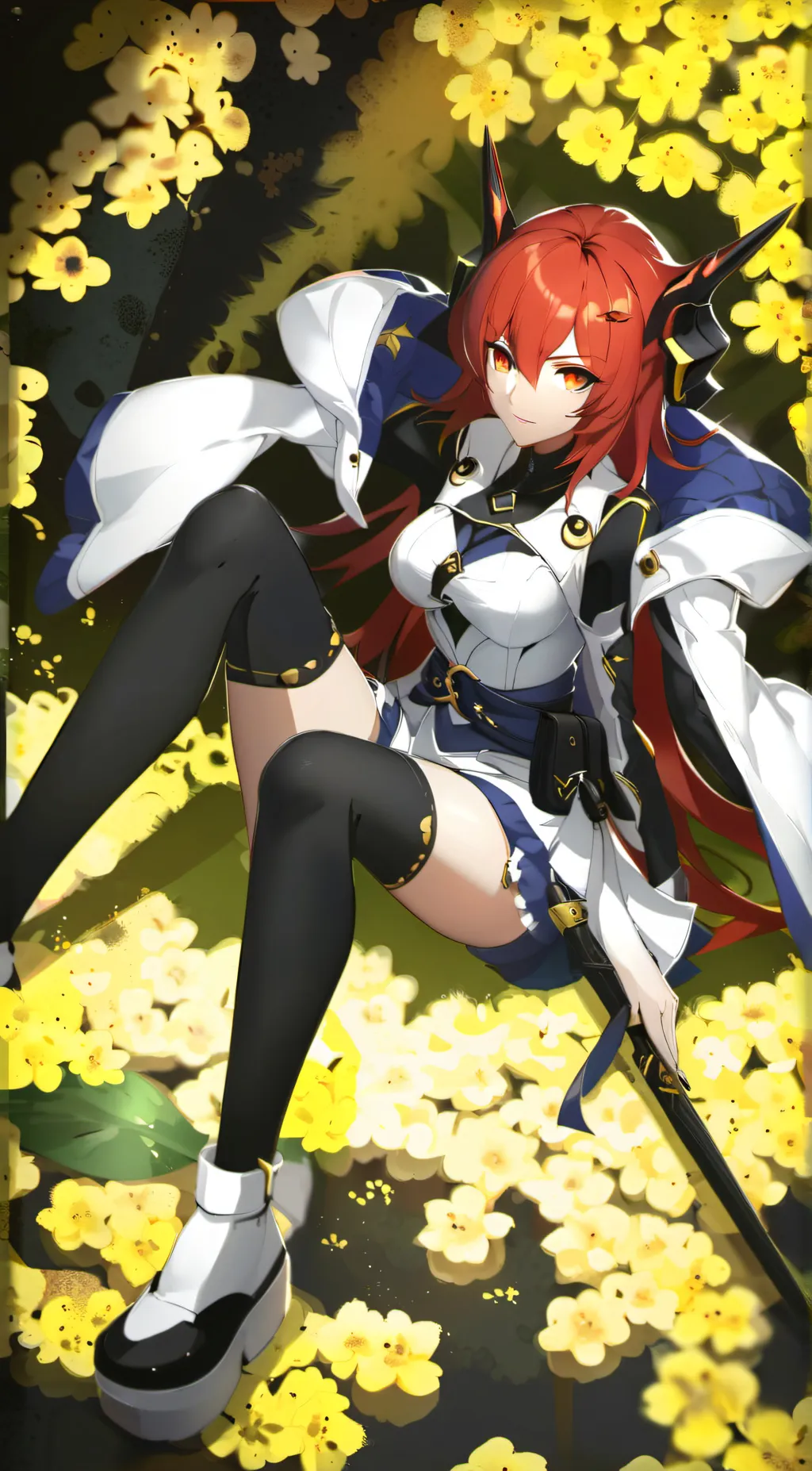 ai character: Lina ashi background