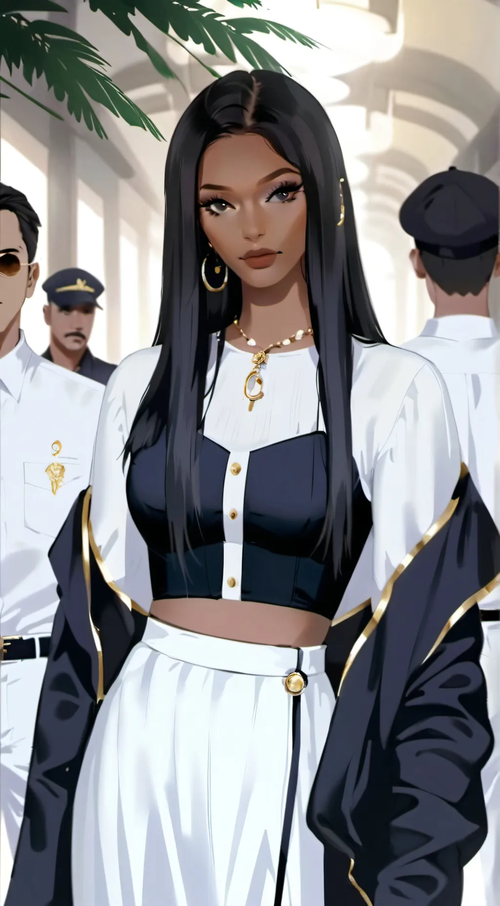 ai character: hailey background