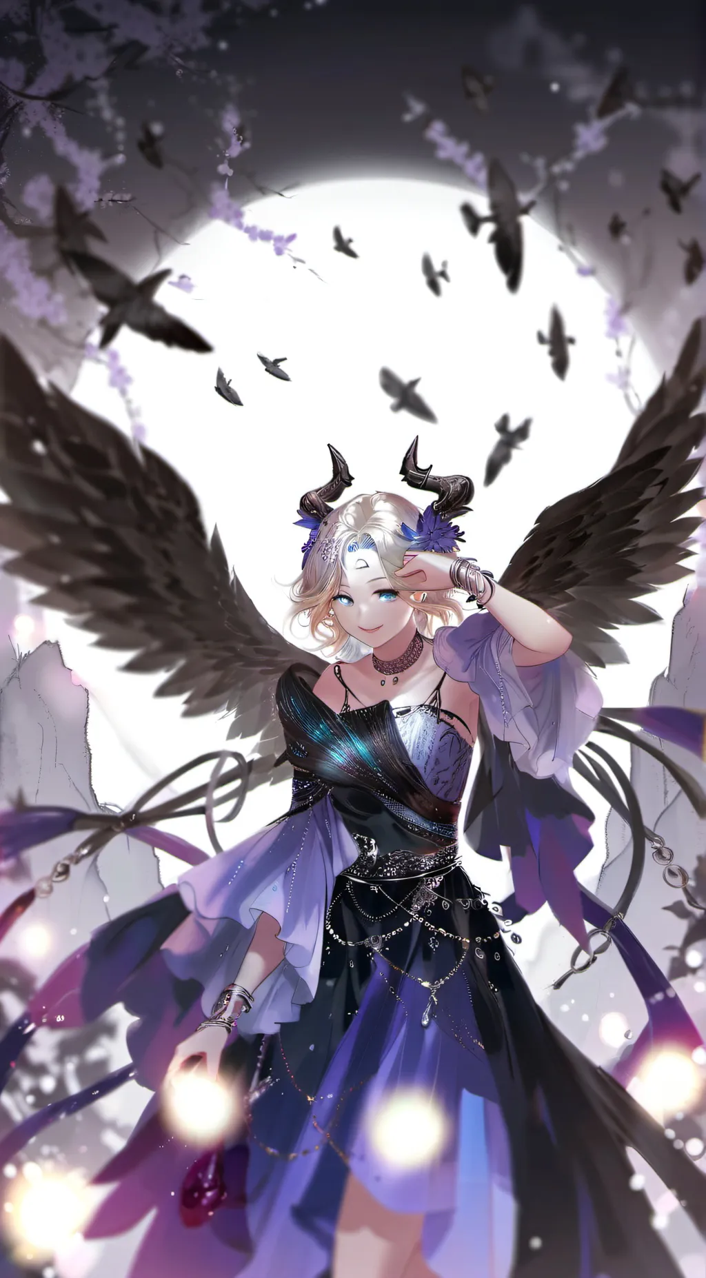 ai character: bloody Mary background