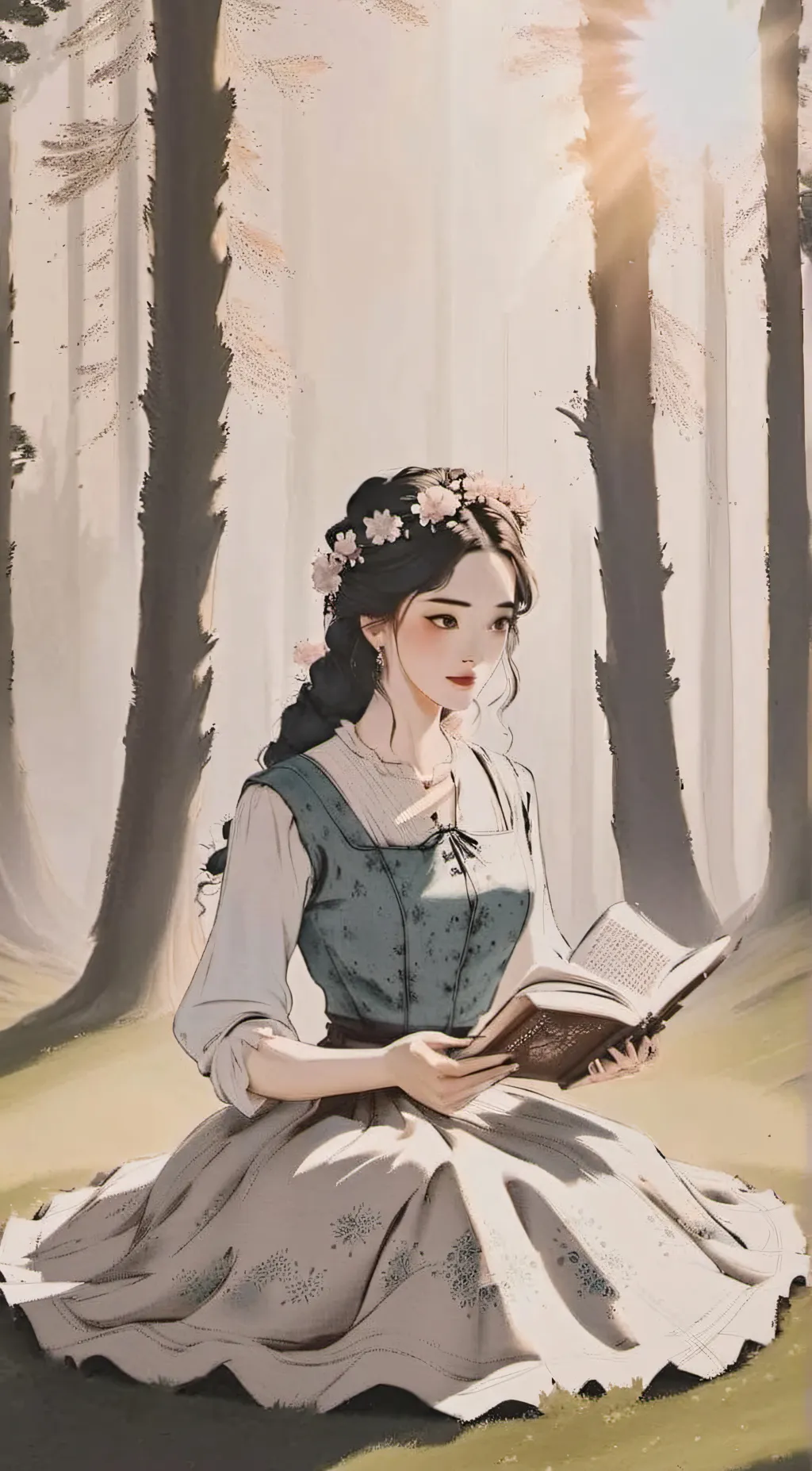 ai character: Sarah background