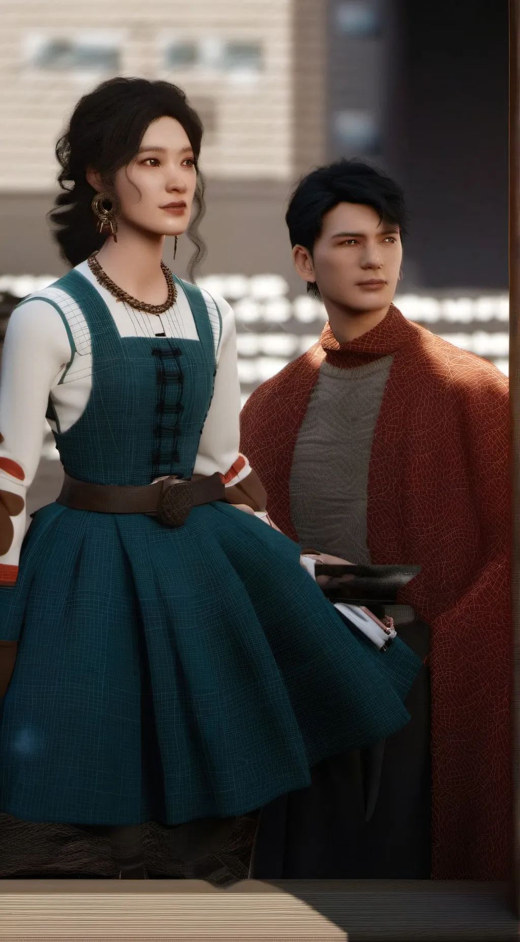 ai character: tadc background