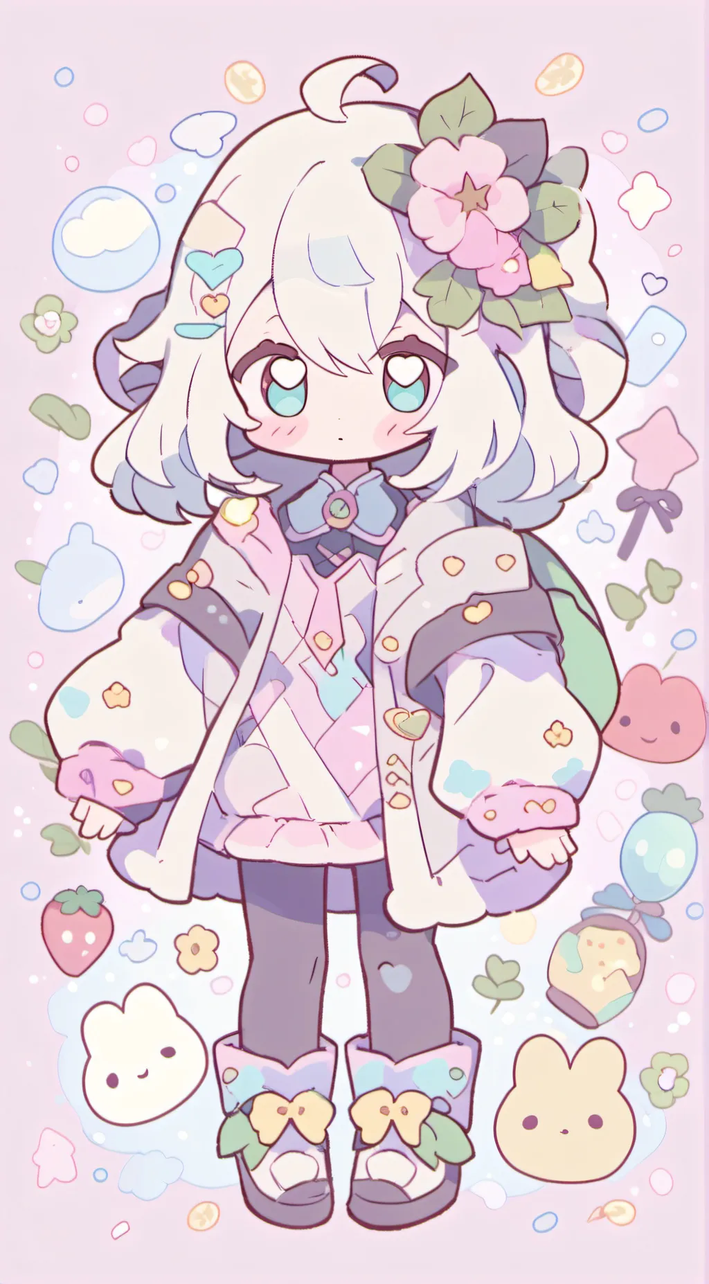 ai character: ella background