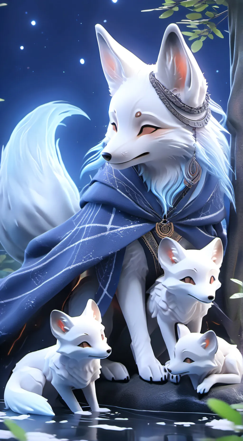 ai character: Eevee squad background