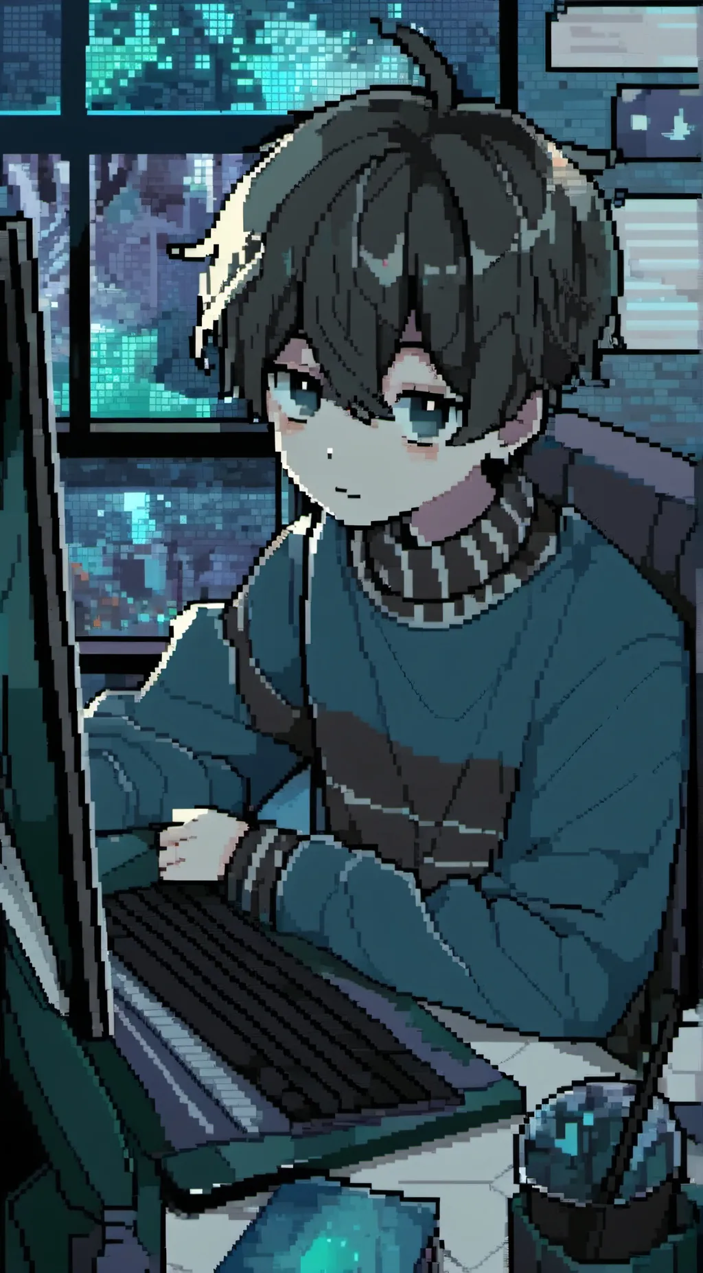 ai character: Sam and MHA background