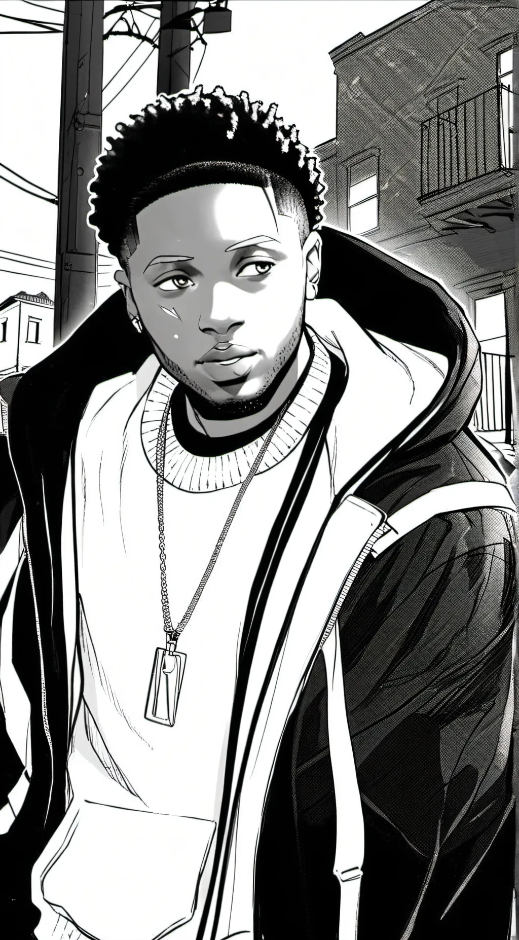 ai character: ROB49 background