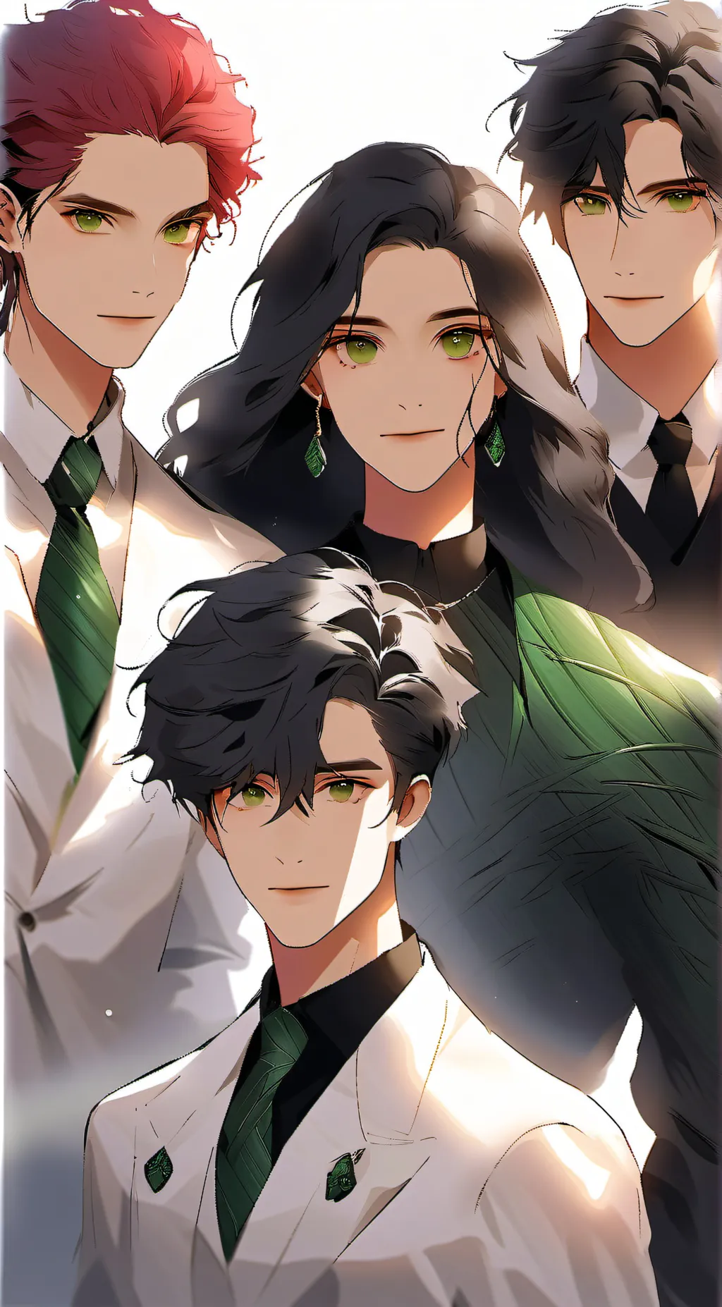ai character: Slytherin Boys 17 background