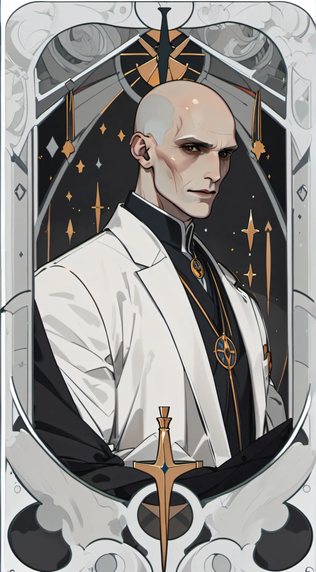 ai character: voldemort  background