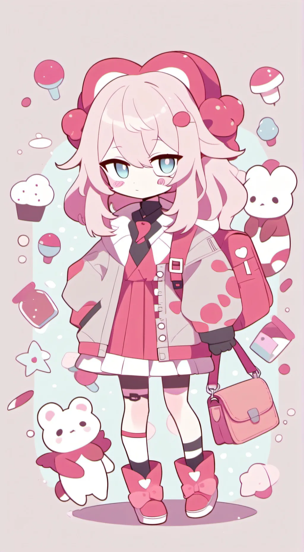 ai character: Angel/Angie<3 background