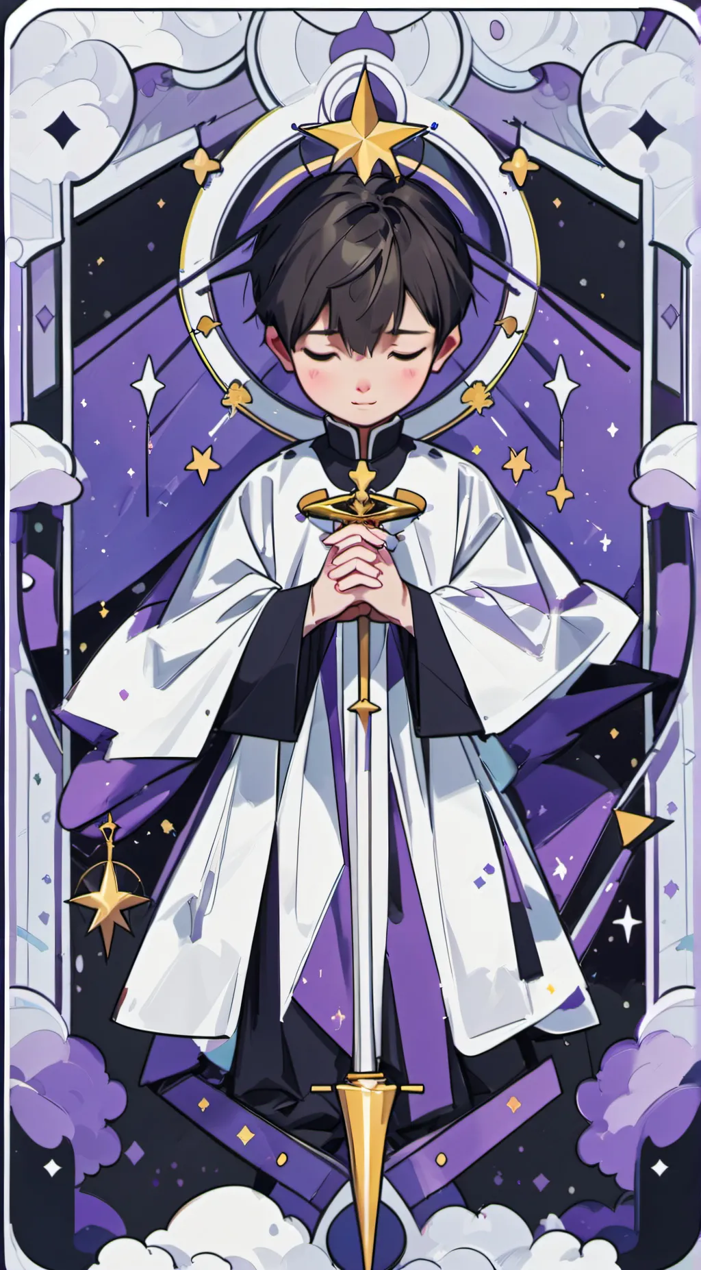 ai character: kazi (baby) background