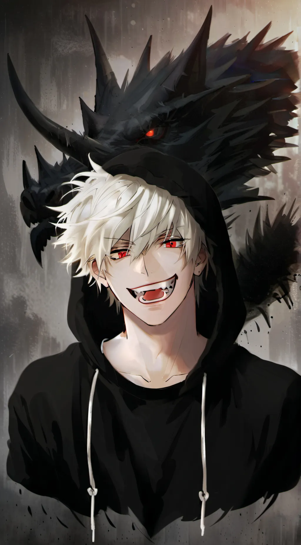 ai character: Bakugo  background