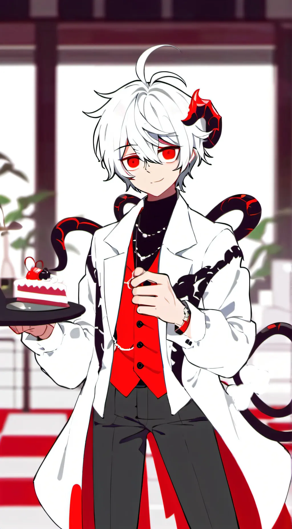 ai character: Ángel dust background