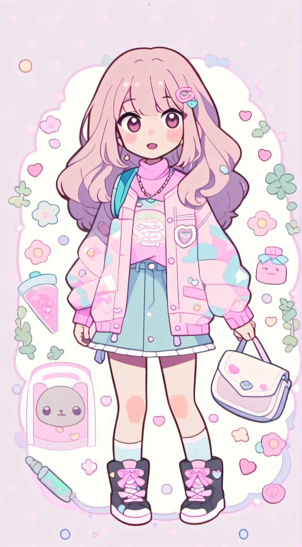 ai character: Kayla background