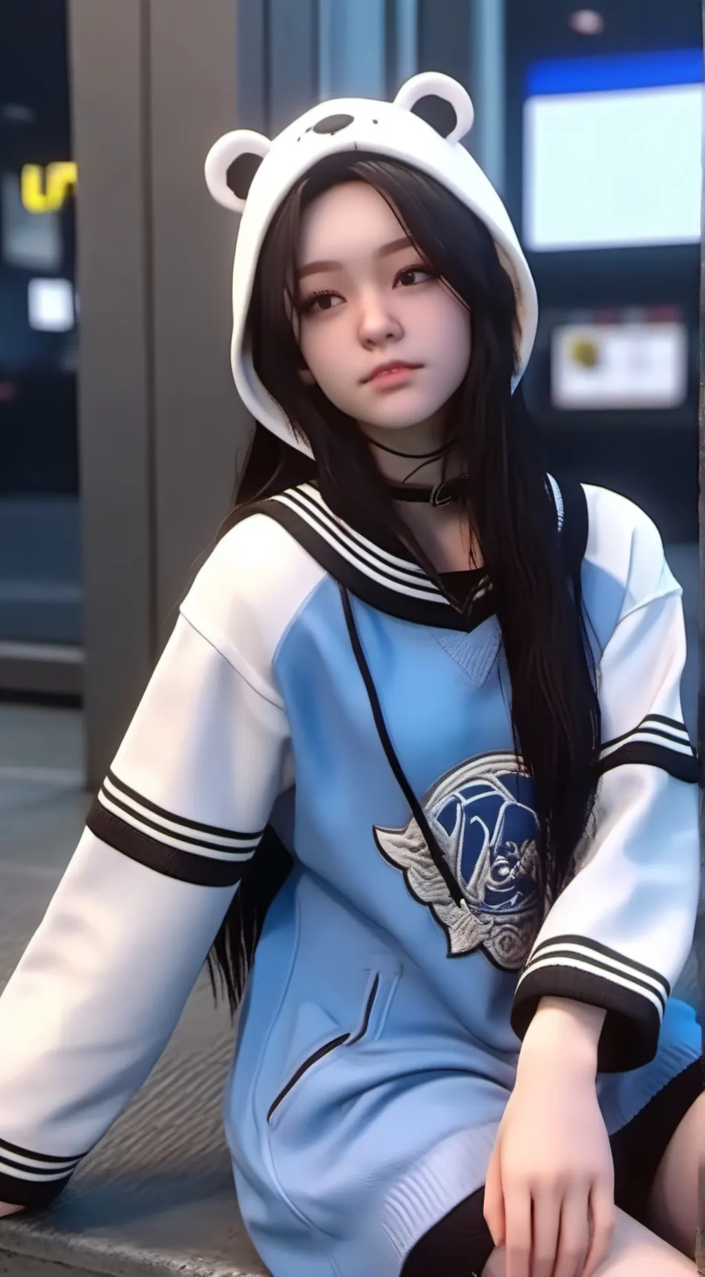 ai character: Tayla background