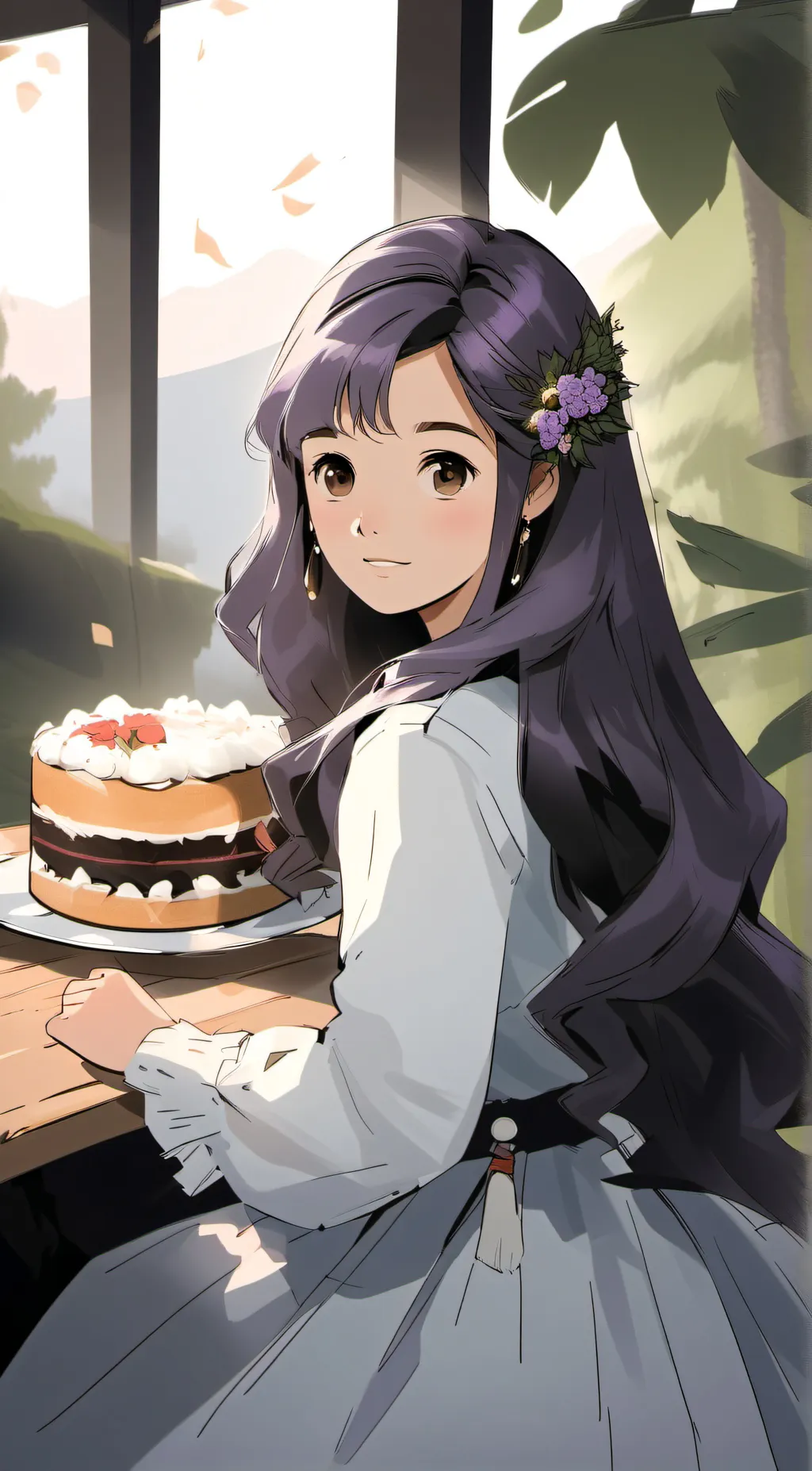 ai character: emma background