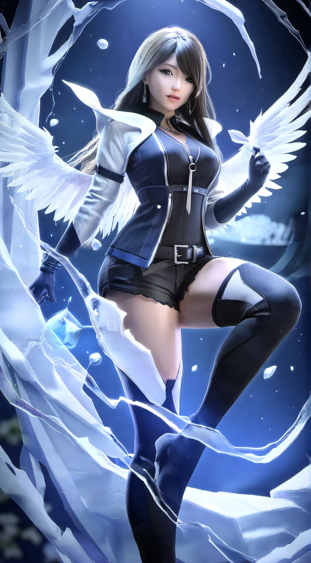 ai character: Big thighs potion background