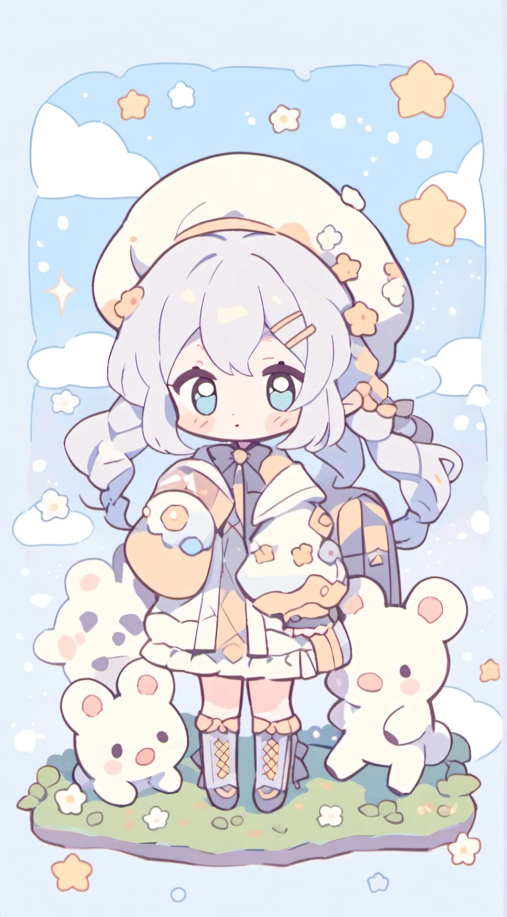 ai character: Everyone irl background