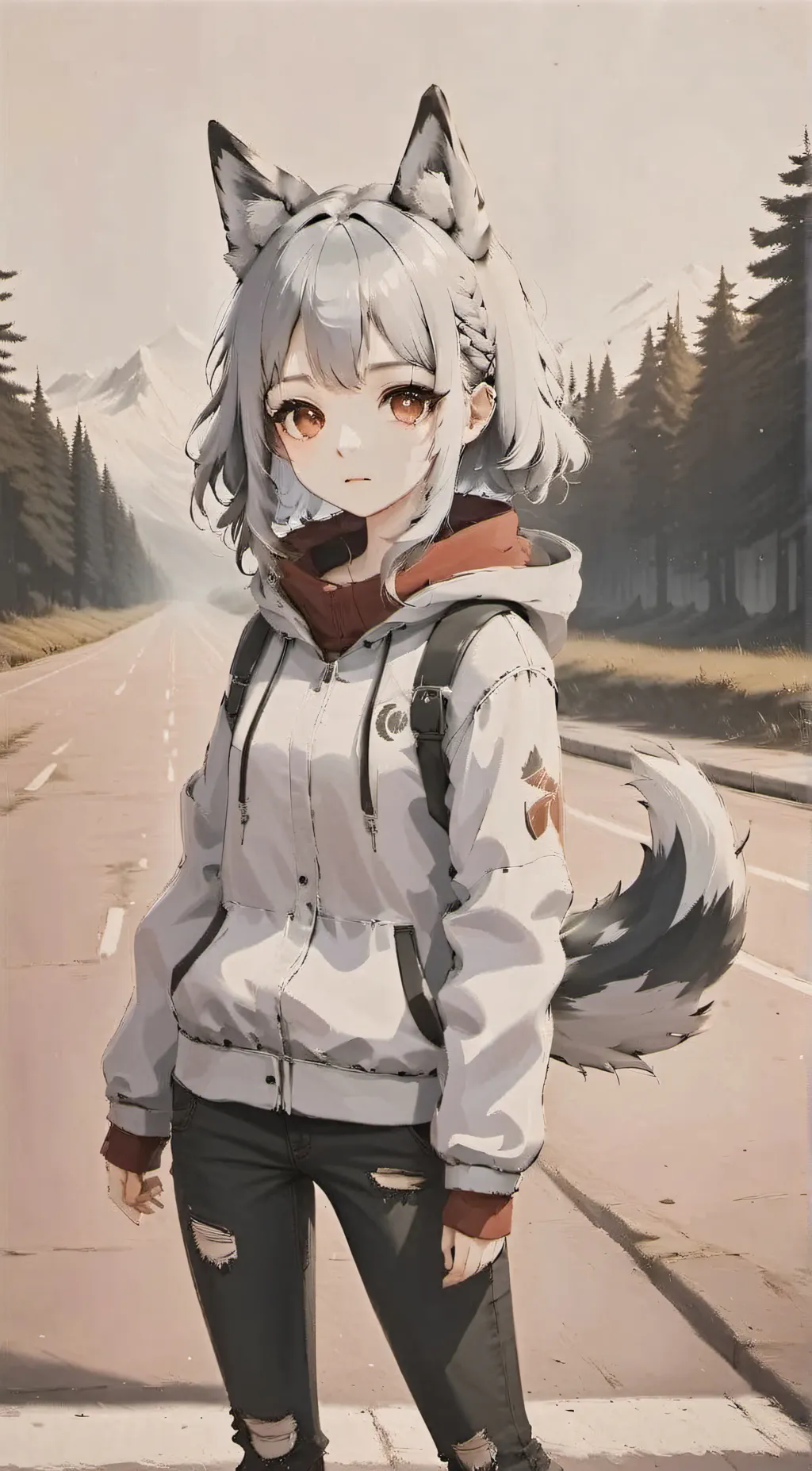 ai character: Alise fang background