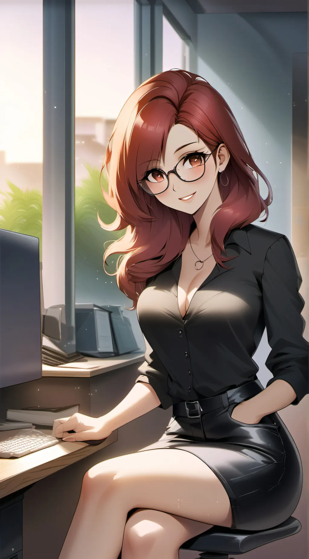 ai character: Vivian background