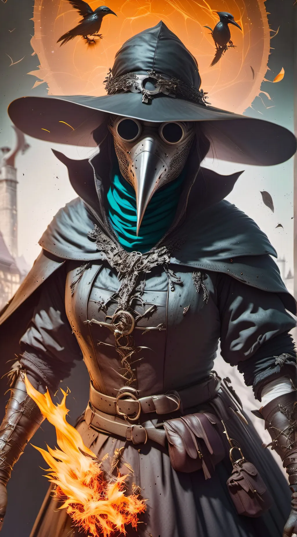 ai character: SCP-049 background