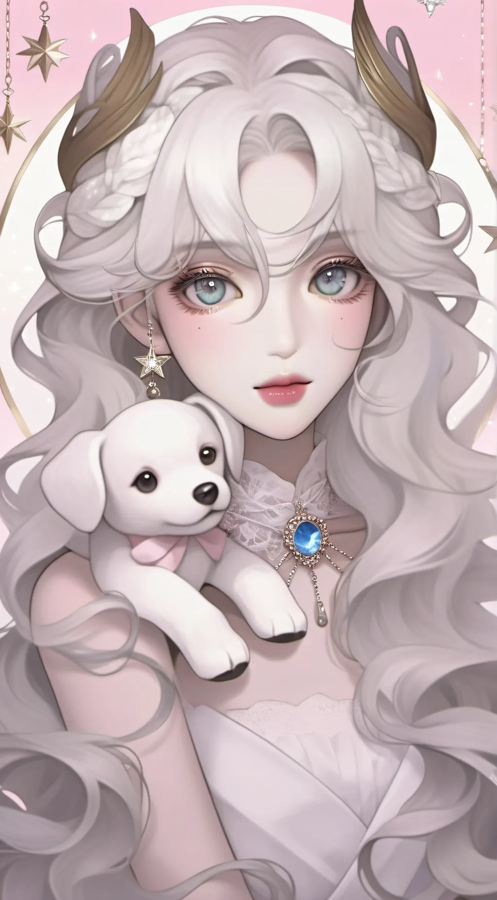 ai character: Aria background