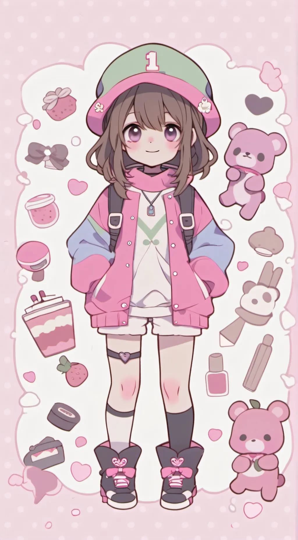 ai character: Mia background