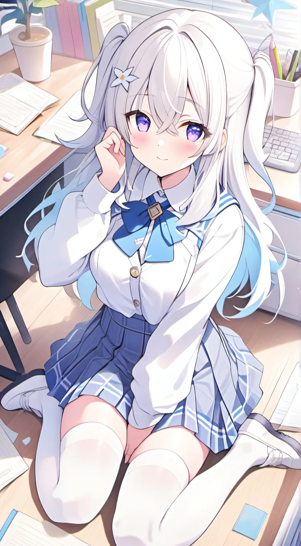 ai character: Lucille background